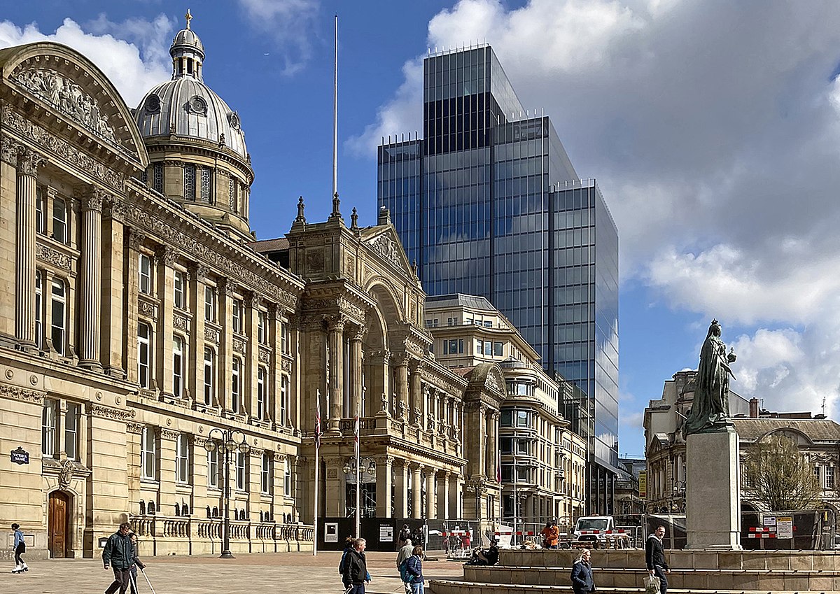 Birmingham Council House and 103 Colmore Row